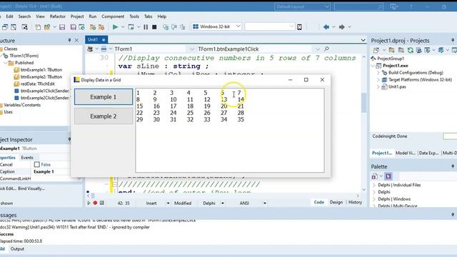 Nested Loops Part 2 | Displaying Data in a Grid смотреть онлайн