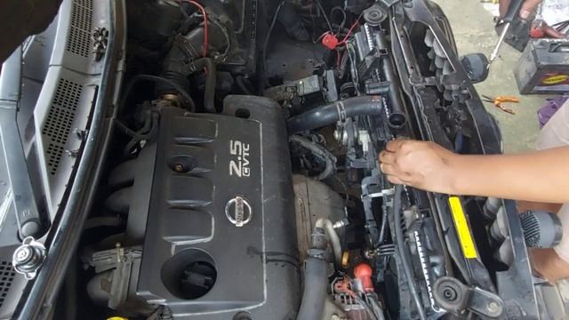 Replace Radiator Xtrail T30