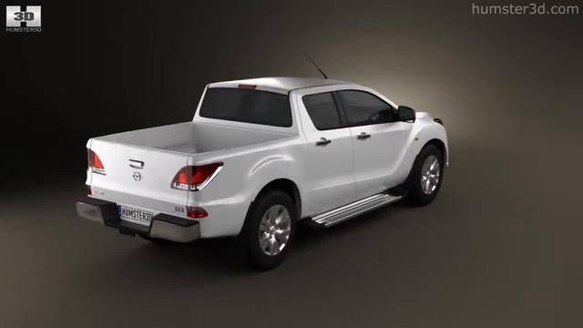 Mazda BT-50 DualCab 2012 by 3D model store Humster3D.com смотреть онлайн