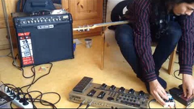 Boss GT-6 guitar effects Processor #3 - Digital Trip (guitar trance) смотреть онлайн