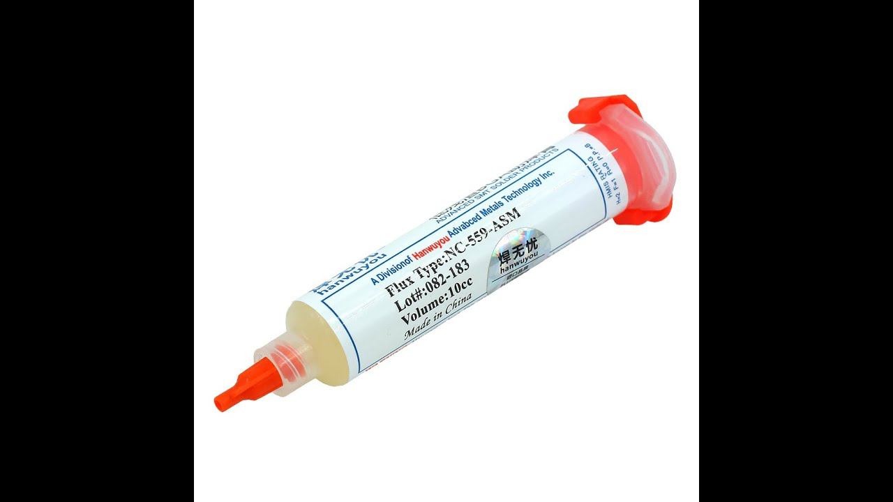 Флюс NC-559-ASM. HanWuYou. Хорошее начало с печальным концом