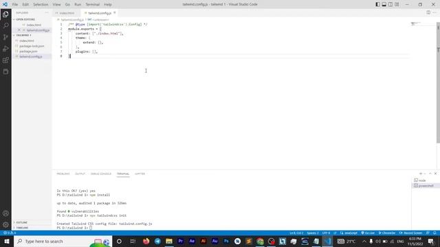 Tailwind CSS Tutorial #2 - Basic Environment Setup| تثبيت Tailwind in vscode смотреть онлайн