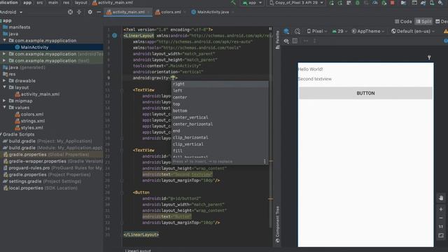 Layouts: Linear Layout in Android смотреть онлайн