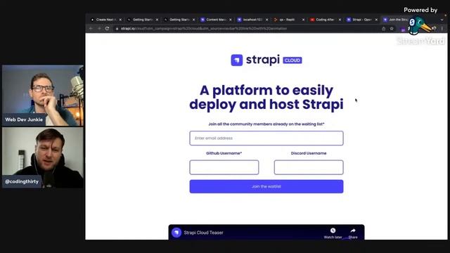 Trying Next.js 13 and Strapi CMS (collab with Coding After 30) смотреть онлайн