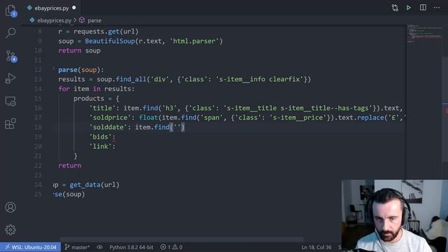 EBAY Price Tracking with Python, Beautifulsoup and Requests смотреть онлайн