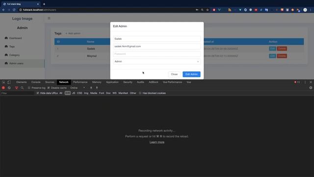 Add/Edit user with Laravel unique validation | Full Stack Laravel Vue Development | Part 20 смотреть онлайн
