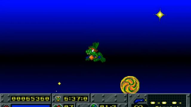 Jazz Jackrabbit Holiday Hare '95 [MS-DOS] смотреть онлайн