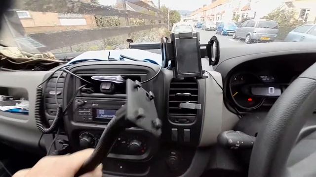 Renault trafic 2016 Business + OEM phone holder replacement and retro fit смотреть онлайн