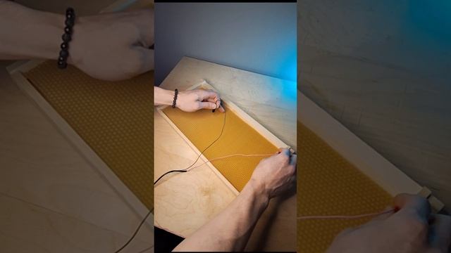 Наvащивание  рамок??

#honey #мед #пчелы #пасека