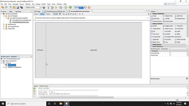 Java Swing Tutorial: 2. Java Swing BorderLayout | Tagalog смотреть онлайн