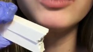 Асмр, влажный мел/ ем мел😙😋😍😘🤩