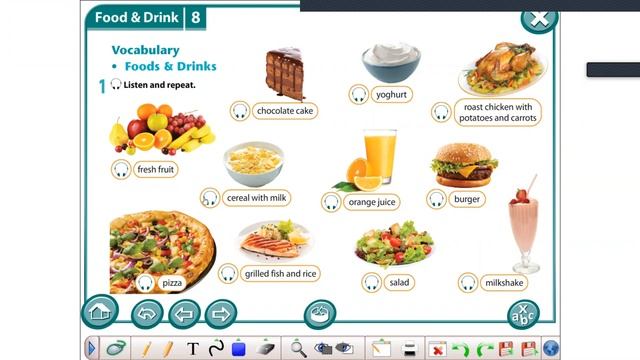 Excel 8 Words 'Food and drink ' p87 смотреть онлайн