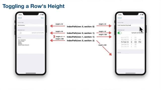 Ch. 5.8 Show:Hide Static Table View Rows смотреть онлайн