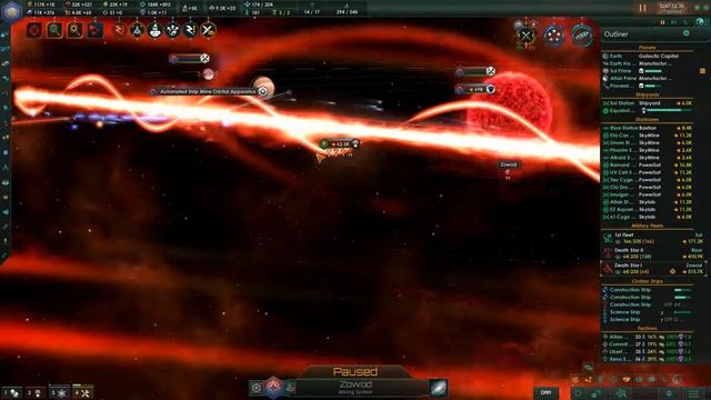 Stellaris: Attack Moon vs. Large Fleet смотреть онлайн