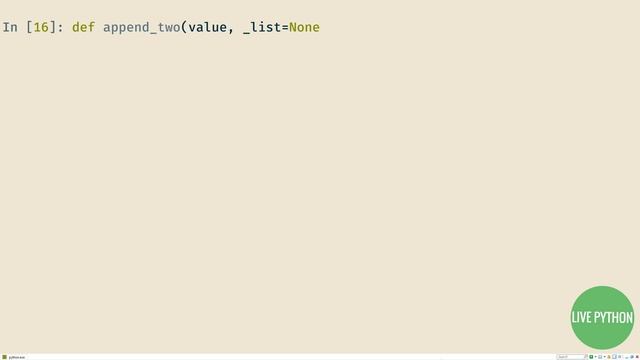 Python Mutable Default Parameters in 5 minutes: A common misunderstanding (and memoization) смотреть онлайн