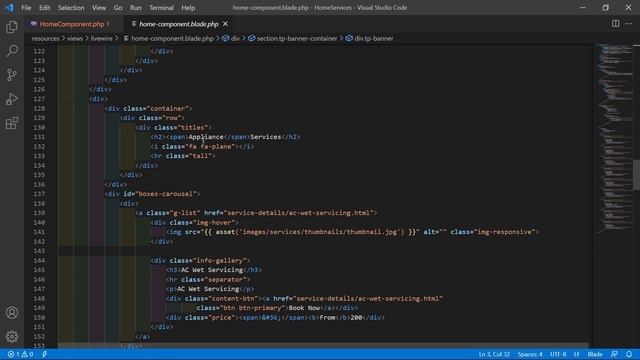 Laravel 8 Project Home Services - Show Appliance Services on Homepage смотреть онлайн