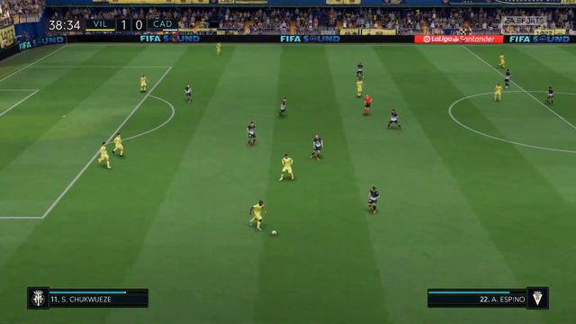 FIFA 23 | Villarreal CF vs Cádiz CF - Estadio de la Cerámica | Gameplay смотреть онлайн