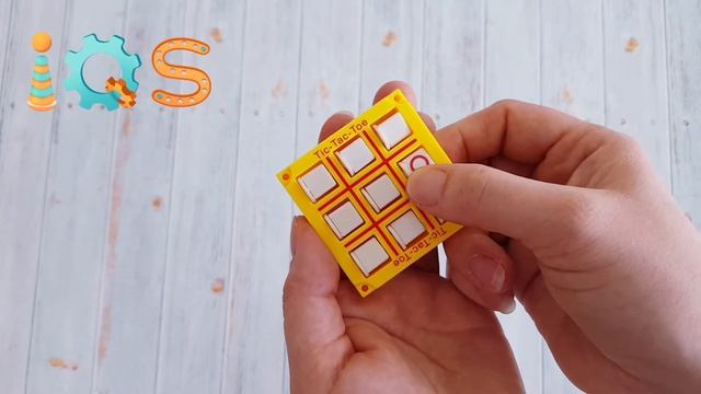 НАСТОЛЬНАЯ ИГРА - КОМПАКТНЫЕ КРЕСТИКИ-НОЛИКИ смотреть онлайн