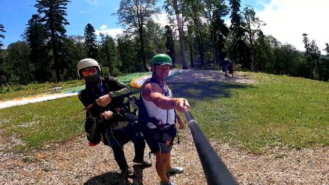 полёт на параплане Гагра 28.07.2021 смотреть онлайн