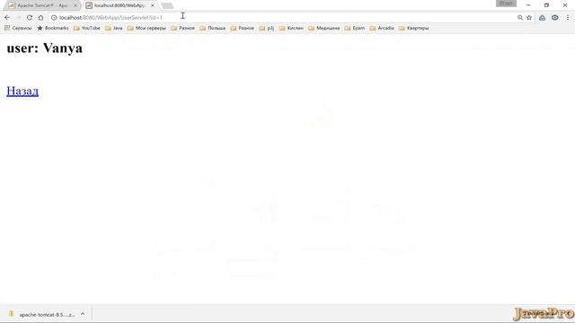 Java+Web (JSP/Servlets). Урок 9: Подробнее про GET и POST смотреть онлайн