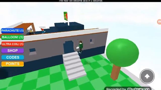 Играем с другом в игру пол это лава в Roblox смотреть онлайн