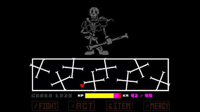 GENOCIDE PAPYRUS...! | [Disbelief] - Undertale Fan-game (Gamejolt)