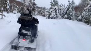 Снегоход Рысь 500 и друзья на Буранах. Тавда 2022