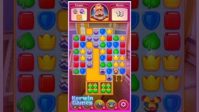 Royal Match Level 135 - Hard Level - No Boosters смотреть онлайн