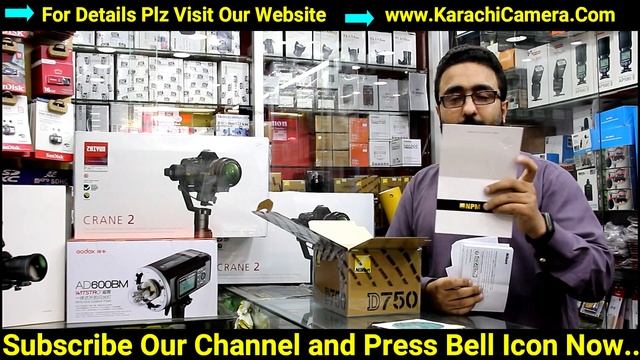 Unboxing Nikon D750 Body Used at Karachi Camera Center Rawalpindi смотреть онлайн