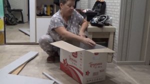 Сделала хранение для картошки на балконе, чтоб не мерзла. Поездка на строительную базу.