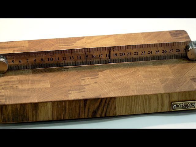 The bending of end grain cutting board. Part 1. смотреть онлайн