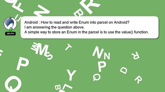 Android : How to read and write Enum into parcel on Android? смотреть онлайн