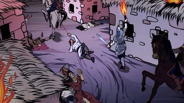 #9 Князь Олег. Поход на Константинополь - История Древней Руси в картинках! смотреть онлайн