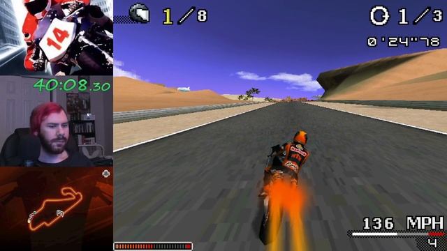 Moto Racer DS (NDS) - Beginner Green Cup (Let's Play Part 2) смотреть онлайн