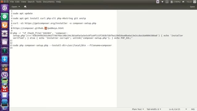 How To Install Composer On Ubuntu смотреть онлайн