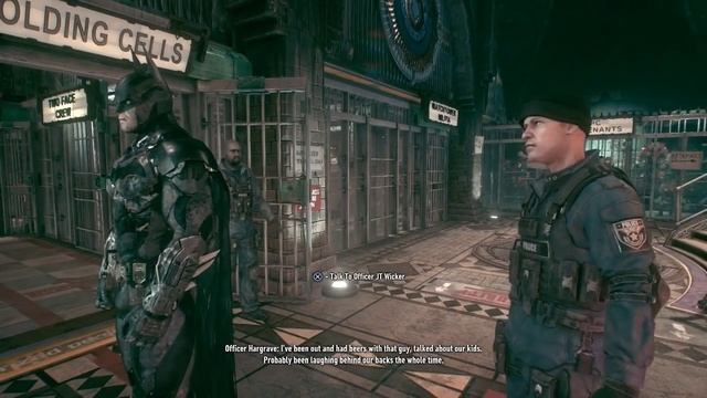 Batman Arkham Knight - Officer JT Wicker The GCPD Riddler Informant смотреть онлайн