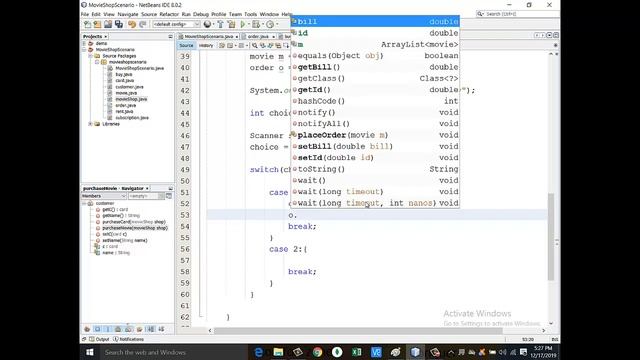 Movie Shop Scenario Implementation in Java Part 4 смотреть онлайн