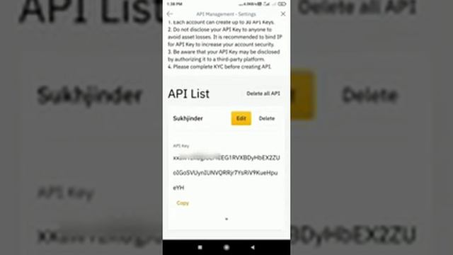 how to creat Api key on binance смотреть онлайн