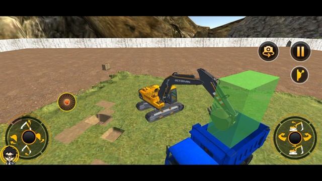 Heavy Excavator Crane: Construction City Truck 3D Android Gameplay смотреть онлайн