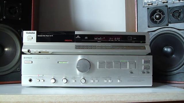 HITACHI HA-6 s + TECHNICS SL-P2 + kirksaeter monitor 100 смотреть онлайн