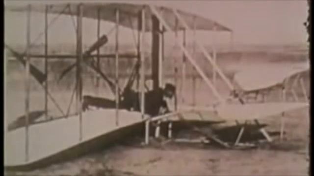 An eyewitness recalls seeing the Wright Brothers first flight смотреть онлайн