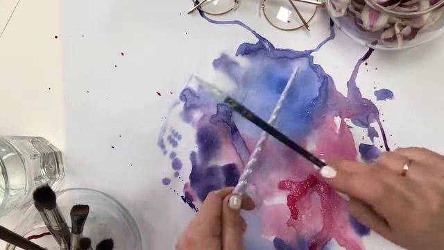 Акварельный скетч за 1 МИН! Бесплатный видеоурок по рисованию смотреть онлайн