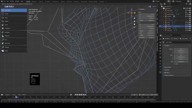 Base Mesh Rigging - Blender Character Sculpt Tutorial part 6 смотреть онлайн