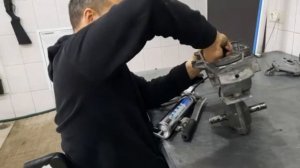 мотоблок VIKING HB 585 ремонт редуктора