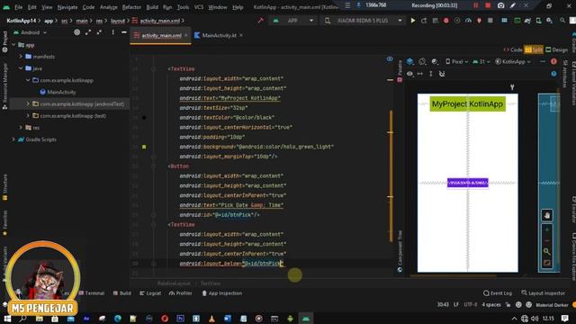 How to use Date Time Picker Dialog in Android Studio Kotlin | Terbaru 2023 смотреть онлайн