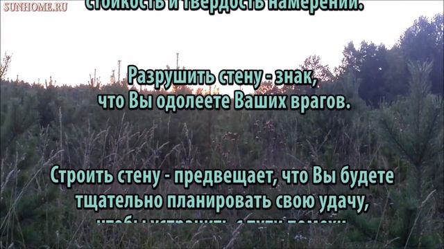 К чему снится Стена сонник, толкование сна смотреть онлайн