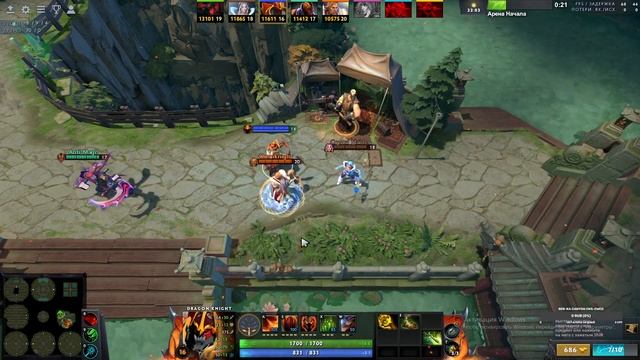 Dragon Knight ветка ловкости World of Dota. Промокоды в описании от Panda Live смотреть онлайн