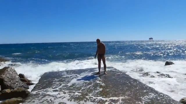 Гора кошка. Голубой залив-автокемпинг! Пляж ? ?! смотреть онлайн