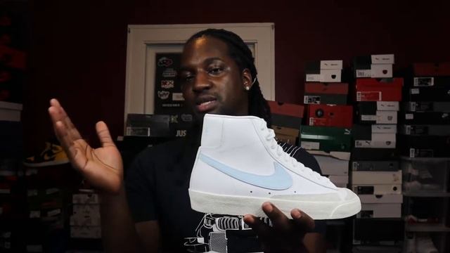 NIKE BLAZER MID '77 VNTG CELESTINE BLUE/ LIKE MIKE BLAZERS смотреть онлайн