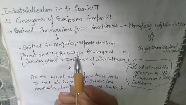 Class 10 history Age of industrialization topic industrialization in the colonies part 2 смотреть онлайн